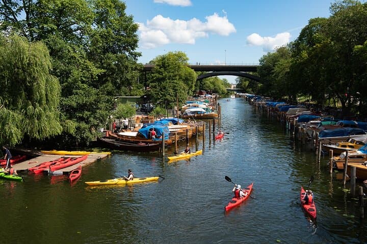 Paddle Central Stockholm: 2-Hour Guided Kayak Tour Around Långholmen photo 2