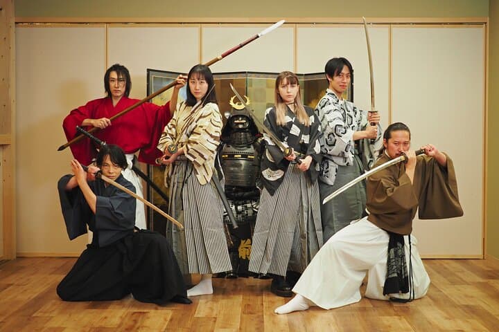 Tokyo Samurai Shogun Experience: Sword Training & Live Show Near Tokyo Tower