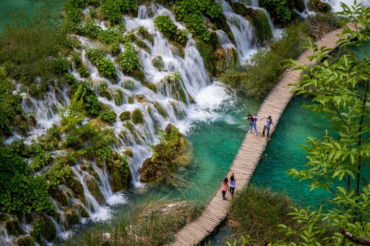 Private Plitvice Lakes Day Trip from Zadar — Waterfalls, Boat Ride & Electric Train