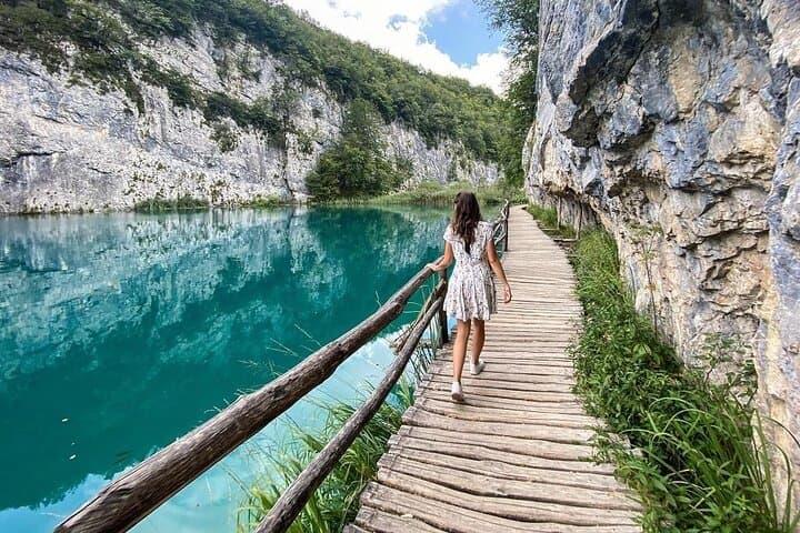 Private Plitvice Lakes Day Trip from Zadar — Waterfalls, Boat Ride & Electric Train photo 4