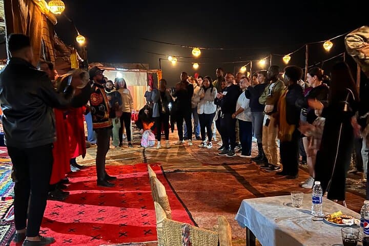 Agafay Desert Sunset Quad Bike & Camel Ride with Berber Dinner Show from Marrakech photo 6