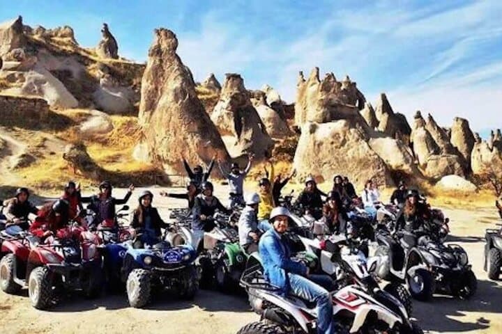 Cappadocia ATV Sunrise & Sunset: 2-Hour Quad Safari Through Fairy Chimneys photo 3