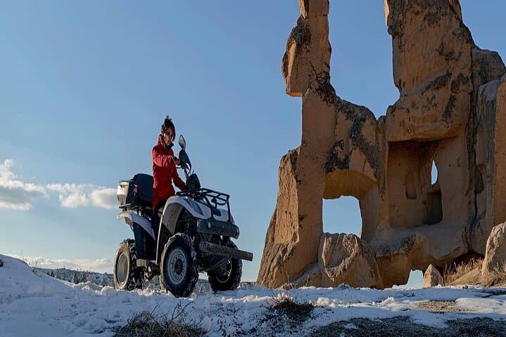 Cappadocia ATV Sunrise & Sunset: 2-Hour Quad Safari Through Fairy Chimneys photo 4