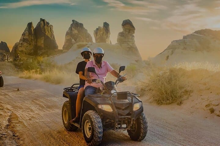 Cappadocia ATV Sunrise & Sunset: 2-Hour Quad Safari Through Fairy Chimneys photo 6