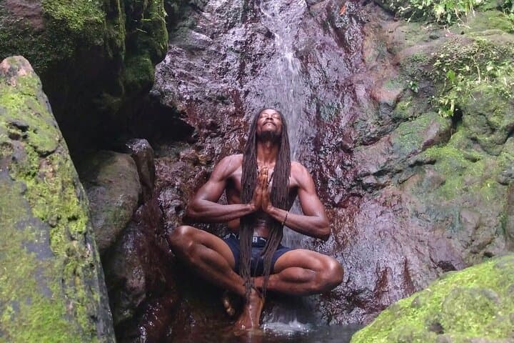 Rainforest Waterfall Hike on Nevis with a Rastafarian Guide — Waterfalls & Local Culture