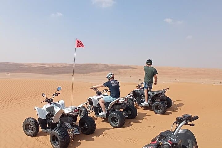 Muscat Desert Adventure: Full-Day Private Quad Biking, Camel Ride & Sandboarding photo 5