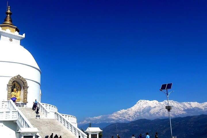 Easy Hike to World Peace Stupa: Phewa Lake Views in Pokhara photo 4