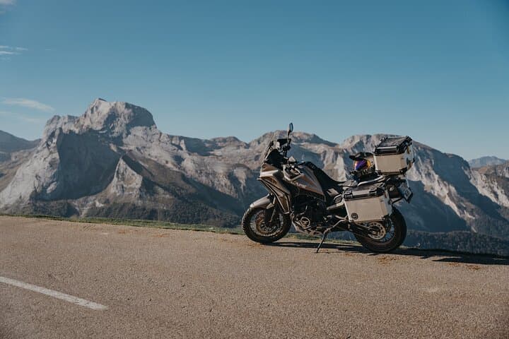 Motorcycle Tour from Barcelona: Montseny Roads to Montserrat Monastery