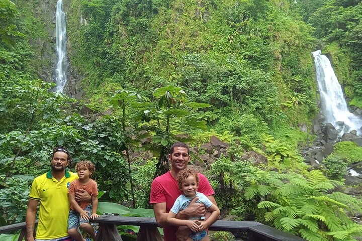 Private Minibus Tour to Trafalgar Falls & Titou Gorge from Roseau photo 1