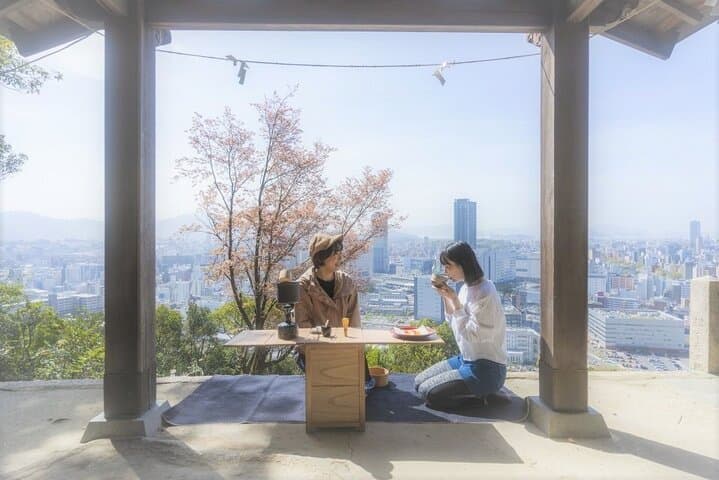 Mt Futaba Morning Hike and Open‑Air Tea Ceremony Over Hiroshima