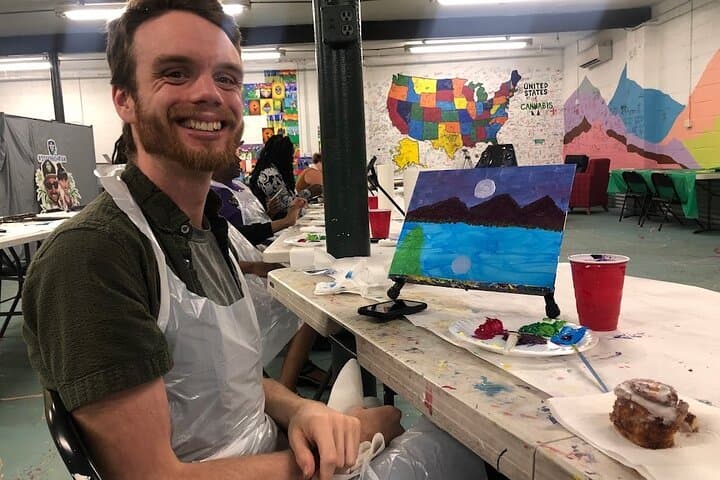 Paint-and-Pour in Denver: 2-Hour Social Painting Class at Puff, Pass & Paint photo 3