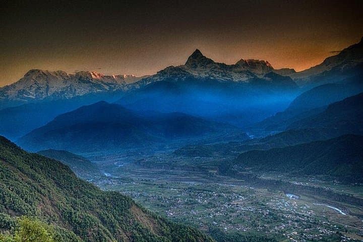 Sarangkot Sunrise by Private Car — Pokhara Annapurna Views at Dawn photo 1