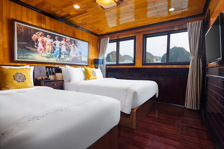 Hera Cruise: 2-Day Halong & Lan Ha Bay Overnight Cruise from Hanoi photo 2