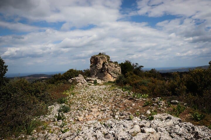 Hike Ancient Eleftherna to Margarites — Olive Groves, Ruins & Pottery