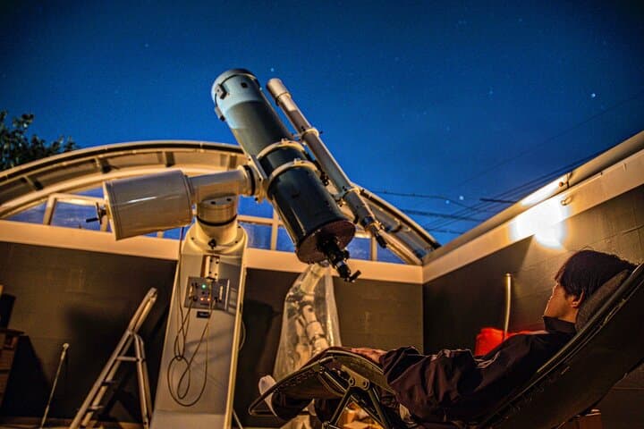 Stargazing in Kurashiki: Private Observatory Recliner Experience