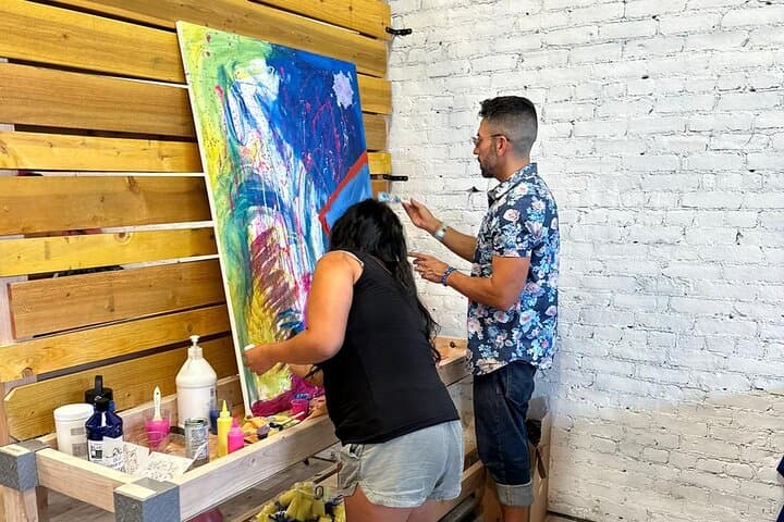 SPLAT Paint Night BYOB: 60-Minute Splatter Art Experience photo 2