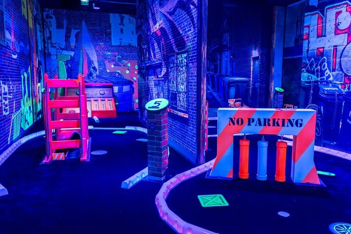 Glow-in-the-Dark Mini Golf in Maribor: Neon Family Fun for All Ages photo 3