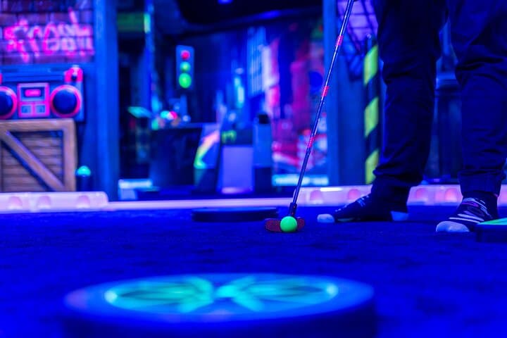 Glow-in-the-Dark Mini Golf in Maribor: Neon Family Fun for All Ages photo 4