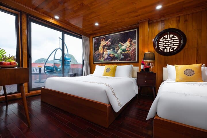 2-Day Hera Cruise: Halong & Lan Ha Bay Overnight from Hanoi photo 4