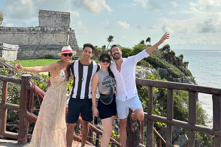 Tulum, Cobá & Cenote: One-Day Mayan Ruins and Playa del Carmen Tour