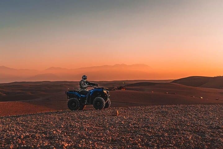 Agafay Desert Quad Biking, Camel Ride & Sunset Dinner from Marrakech photo 3