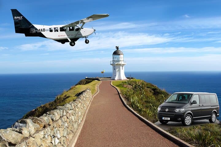 Cape Reinga Half-Day Tour with Scenic Flight from Paihia