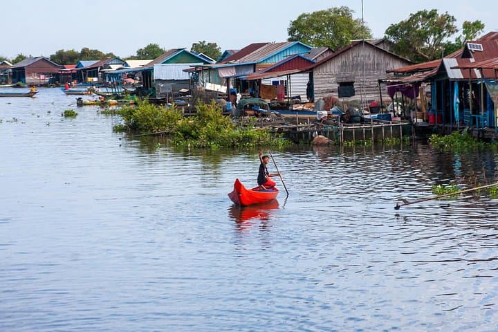 Kayaking the Mechrey Floating Village: Tonle Sap Day Tour from Siem Reap photo 2
