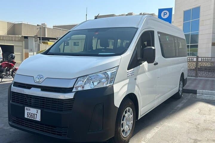 Abu Dhabi Airport to Dubai Van & Bus Transfers — 2‑Hour Private and Shared Shuttle