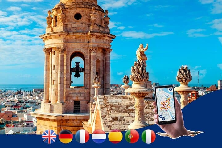 Self-Guided Cádiz City Walk — 6.6 km Audio Tour in 7 Languages