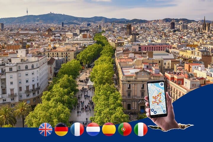 Las Ramblas Barcelona: Self-Guided Audio Walking Tour and City Highlights