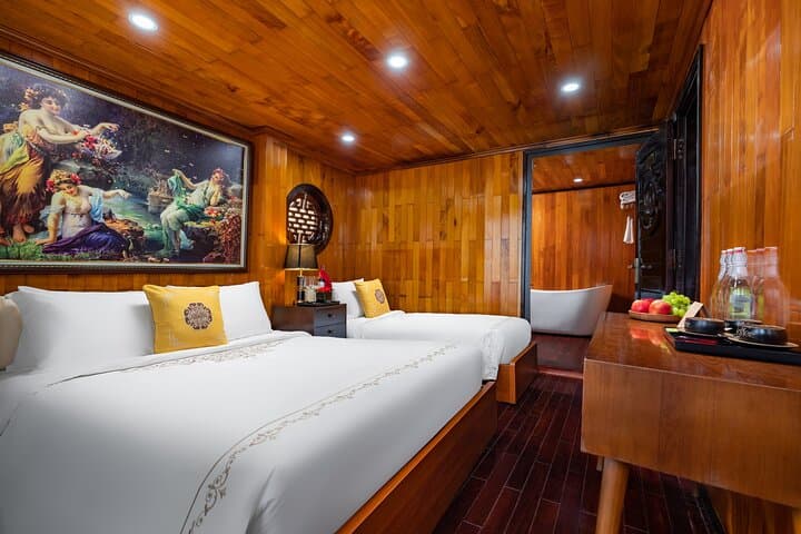 2-Day Hera Cruise: Halong & Lan Ha Bay Overnight from Hanoi photo 6