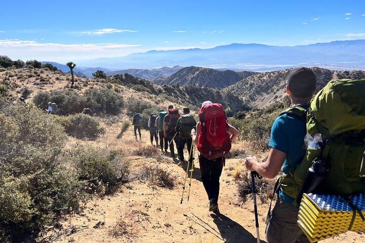 Private 36-Hour Joshua Tree Wilderness Adventure — Overnight Backcountry Hike & Camp