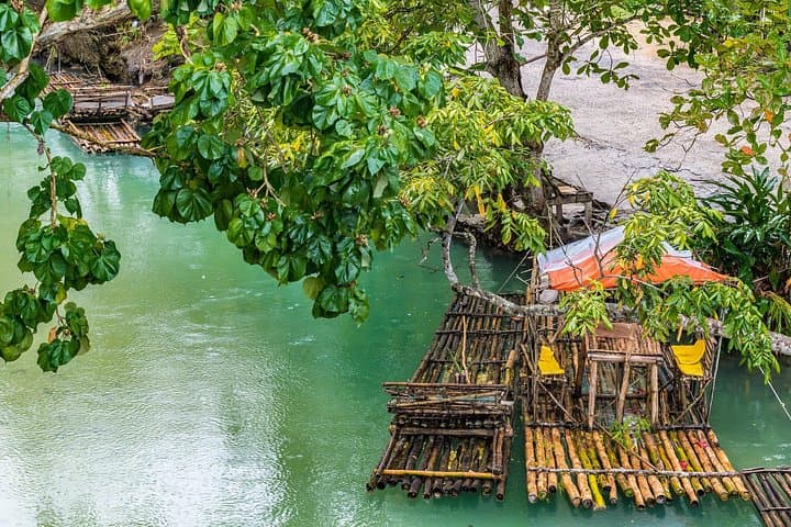 Bamboo Rafting and Limestone Foot Massage on the Great River, Montego Bay photo 2