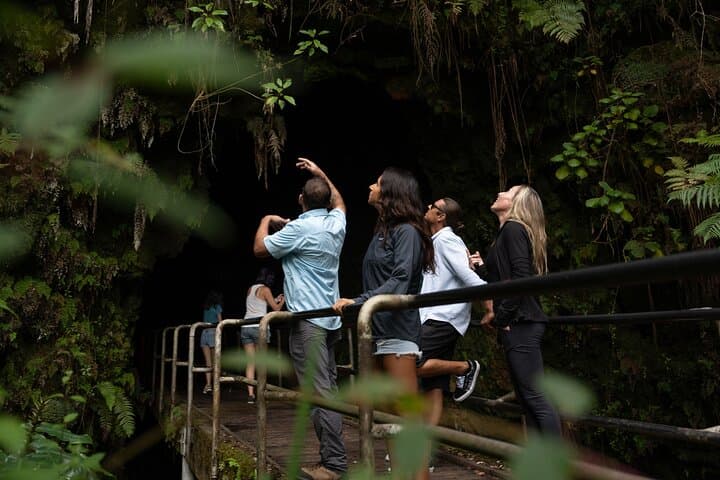 Deluxe Volcano Tour from Kona: Kilauea, Black Sands & Dinner at Kilauea Lodge photo 4