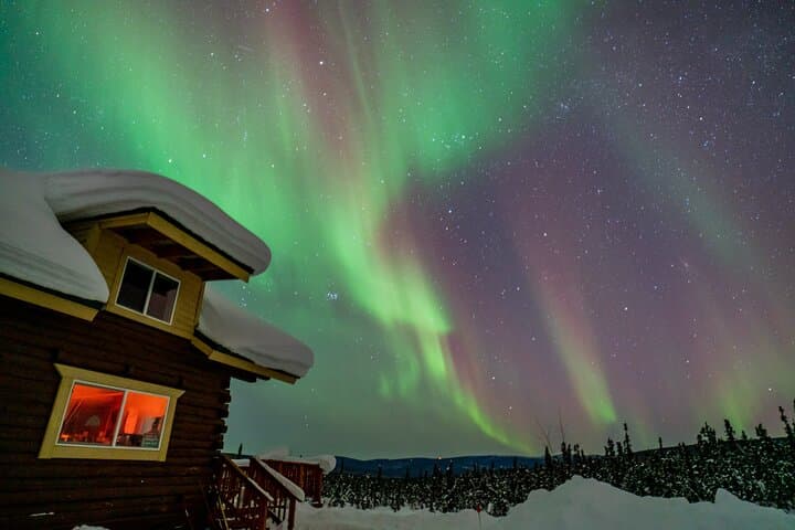 Fairbanks Northern Lights Photography Tour — Chase the Aurora from a Cozy Cabin