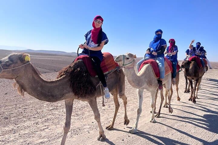 Agafay Desert Quad and Camel Ride with Bivouac Lunch & Pool Near Marrakech photo 2