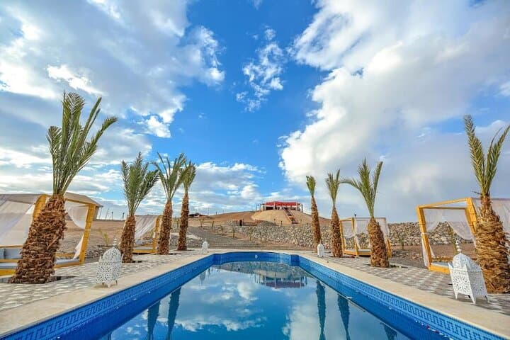 Agafay Desert Quad and Camel Ride with Bivouac Lunch & Pool Near Marrakech