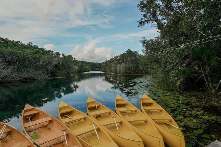 Half-Day Tankah Jungle Adventure: Zip Lines, Cenotes & Canoe from Tulum photo 2