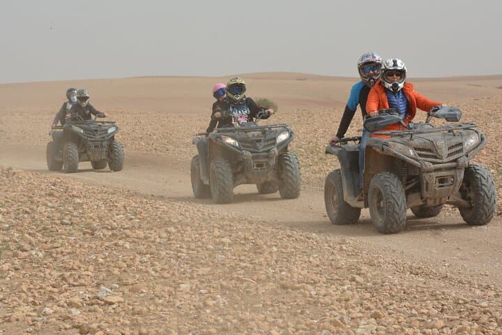 Agafay Desert Quad Ride & Evening Guitar Show from Marrakech