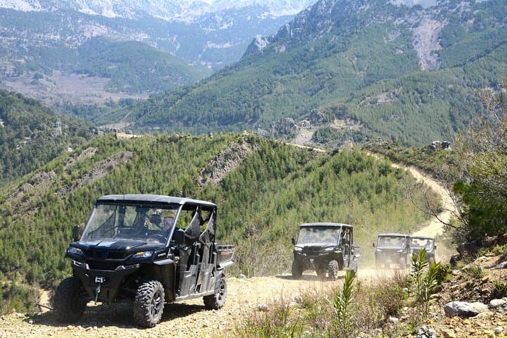 Antalya Monster UTV Driving and Köprüçay Rafting Day Trip