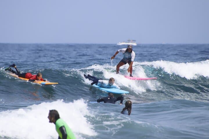 Two-Hour Small-Group Surf Lesson at Playa de las Américas – Beginner-Friendly Waves photo 6