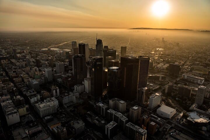 Downtown LA Lights: Private Sunset & Night Helicopter Tour photo 4