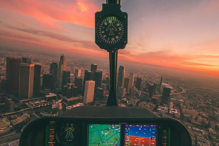 Downtown LA Lights: Private Sunset & Night Helicopter Tour photo 5
