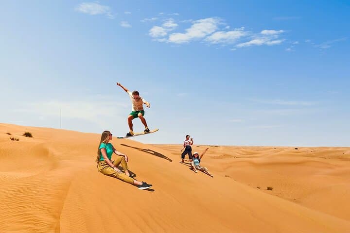 Private Lahbab Red Dunes Desert Safari in Dubai with BBQ Dinner & Camel Ride photo 2