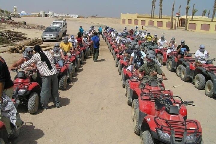 Hurghada Super Safari: Quad Bike, Camel Ride & Desert Dinner Experience photo 2