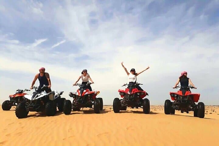 Hurghada Desert Quad Biking: 3-Hour Morning Ride with Bedouin Visit