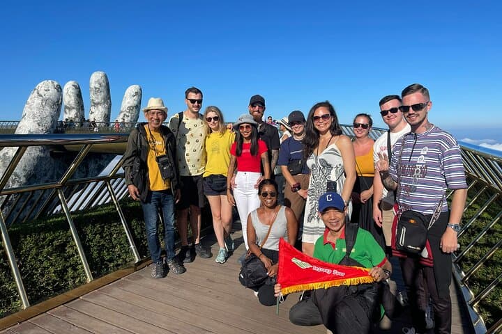 Golden Bridge & Ba Na Hills Day Tour from Da Nang — Cable Car, French Village & Fantasy Park