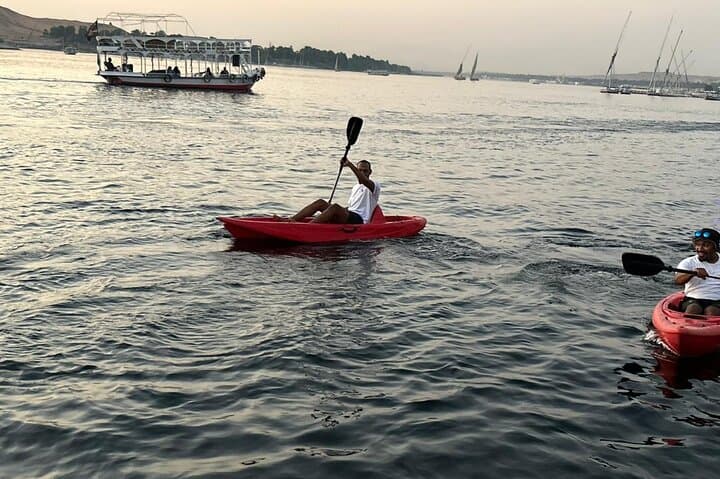 Aswan Nile Kayak Experience with Hotel Pickup photo 3