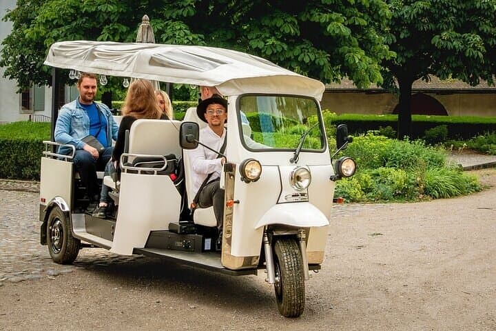 Geneva Electric TukTuk Sightseeing: Jet d'Eau, Old Town & Nations in 75 Minutes photo 1