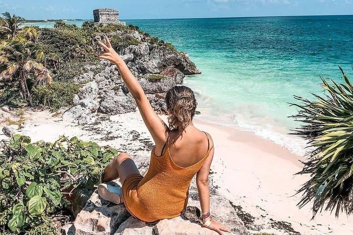 Full-Day Tulum, Coba & Cenote Tour from Cancun — Swim, Explore Ruins & Playa del Carmen photo 2